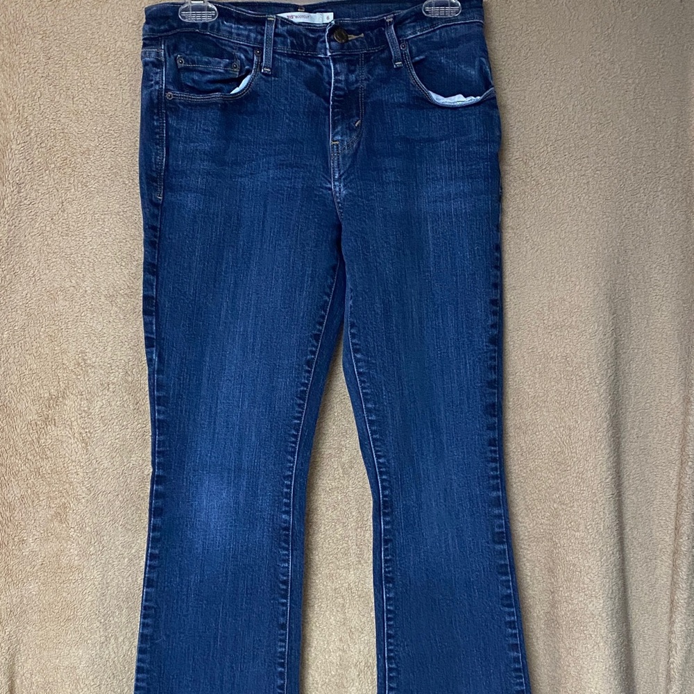 Levi's 515 Blue Women's Boot Cut Jeans